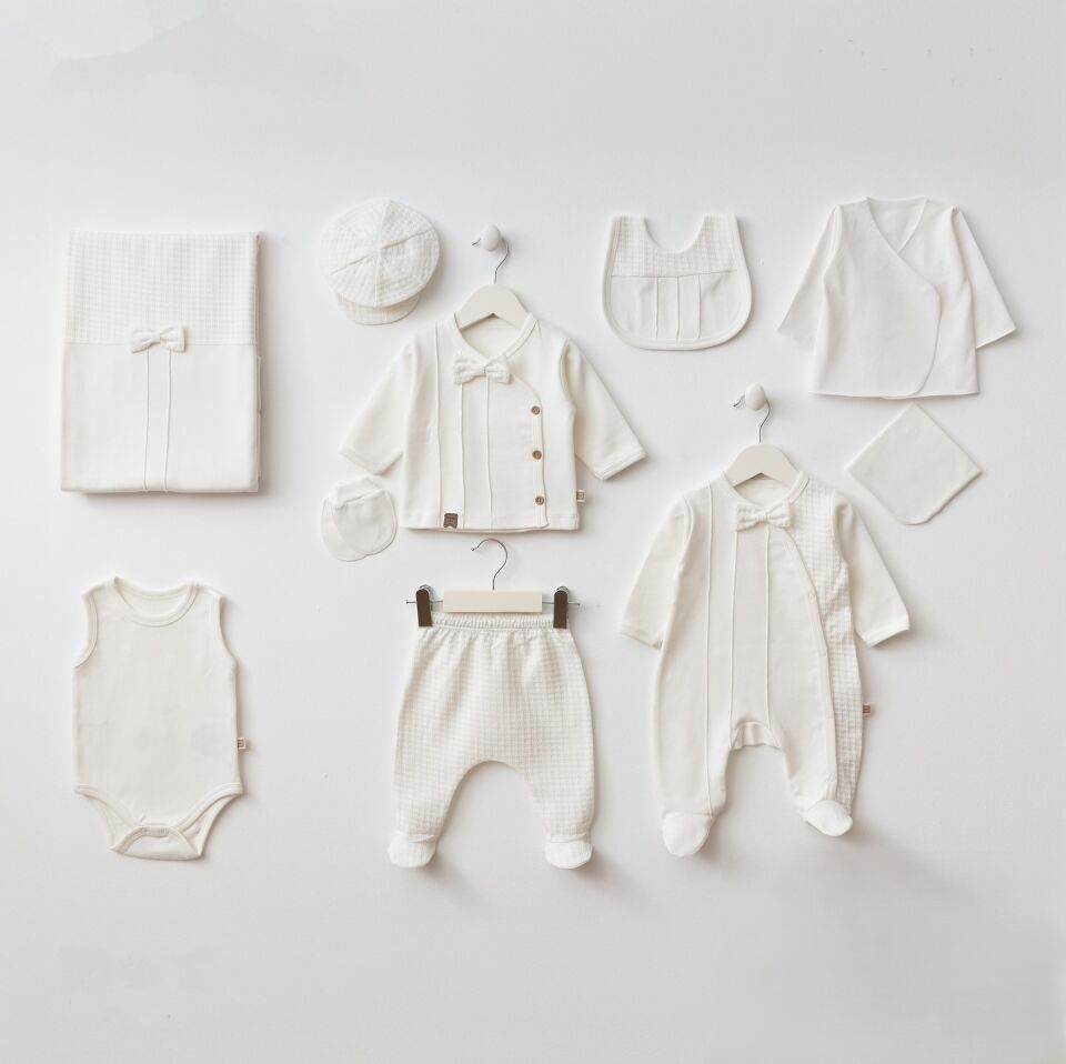 10005 Pamuklu Nervürlü Erkek 10'lu Hastane Çıkışı