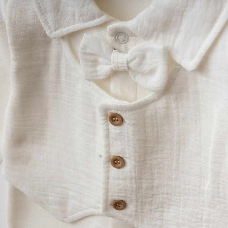 10'lu Pamuklu Erkek Bebek Hastane Çıkışı Seti