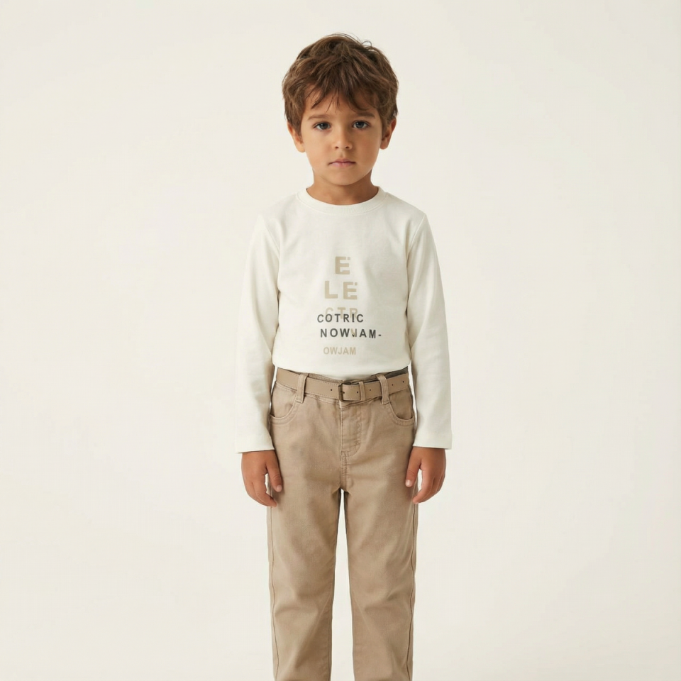 Erkek Çocuk Çift Taraflı Montlu 3’lü Takım