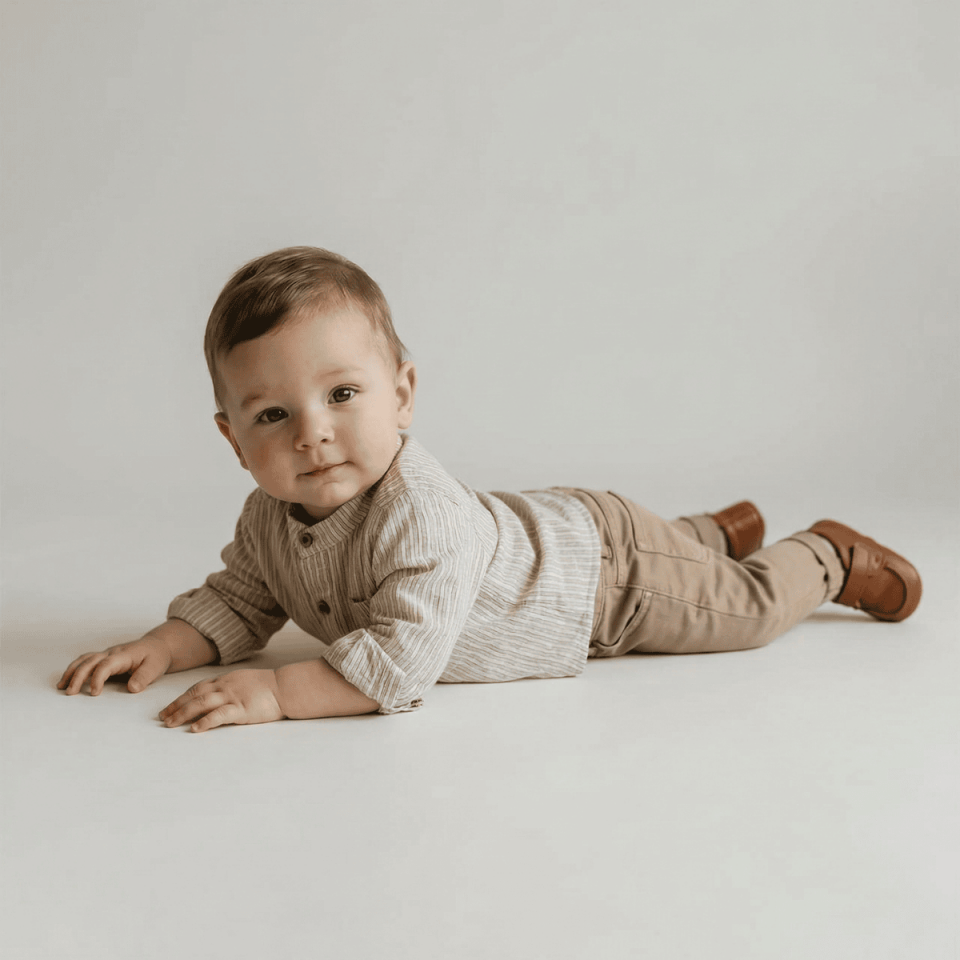 şık erkek bebek hırka kombin